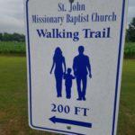 Sign for Walking Trail